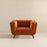 Addison Lounge Chair (Burnt Orange Velvet)