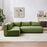 Aleny Modular Corner Sectional  Sofa