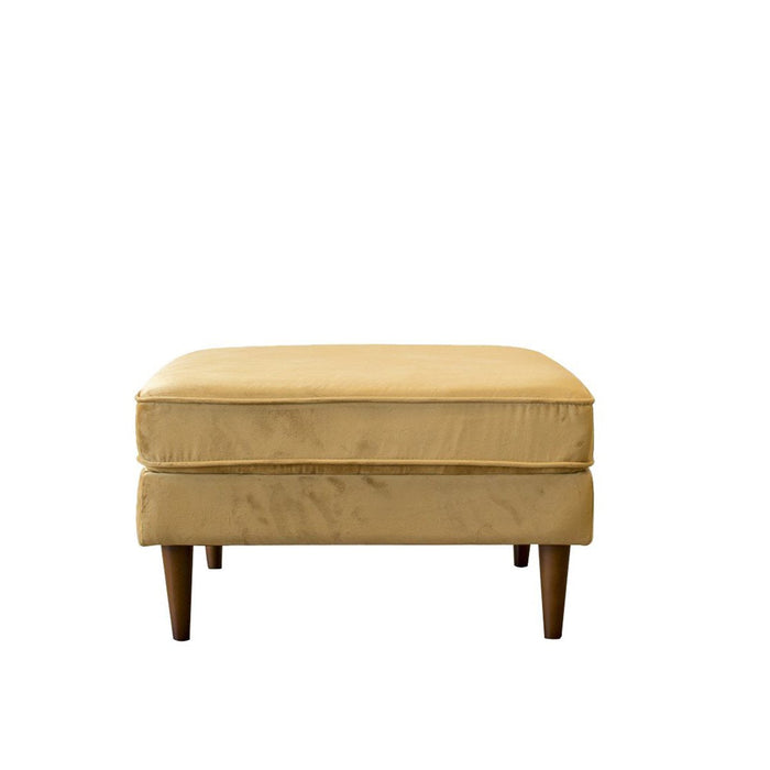 Amber  Square Upholstered Ottoman