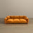 Arlo Burnt Orange Velvet Sofa