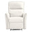 Asheville Cream Suede Recliner Chair