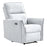 Asheville Grey Suede Recliner Chair