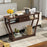 Console Hall Table with Storage Drawer and Shelf