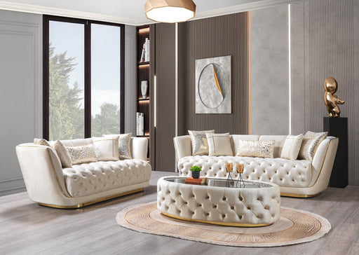 Daphne Velvet Sofa & Loveseat