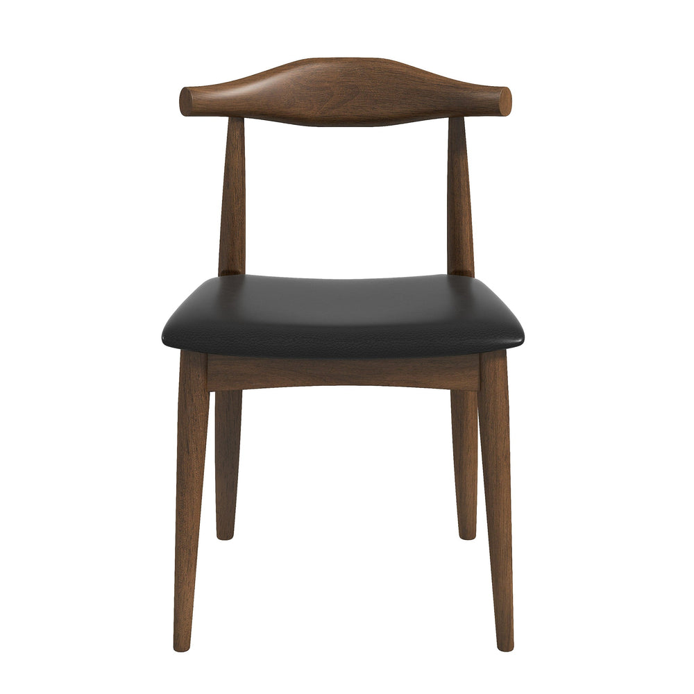 Destiny  Black PU Dining Chairs (Set Of 2)