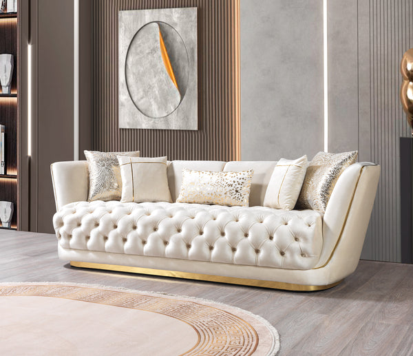 Daphne Velvet Sofa & Loveseat