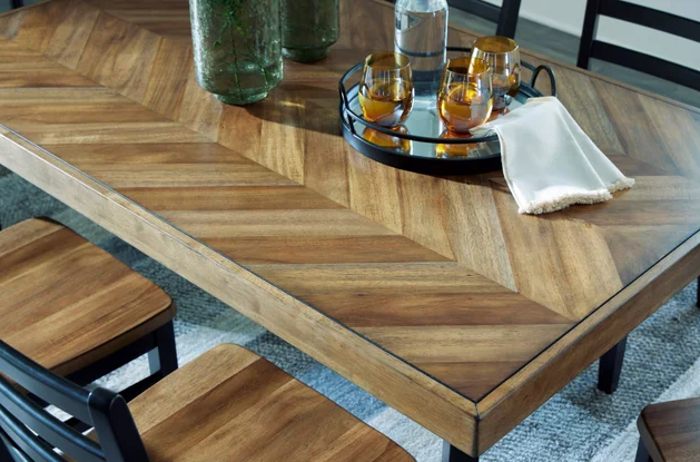 D413-425 Table + 6 Chairs