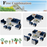 8 Pieces Patio Rattan Furniture Set with Storage Waterproof Cover and Cushion