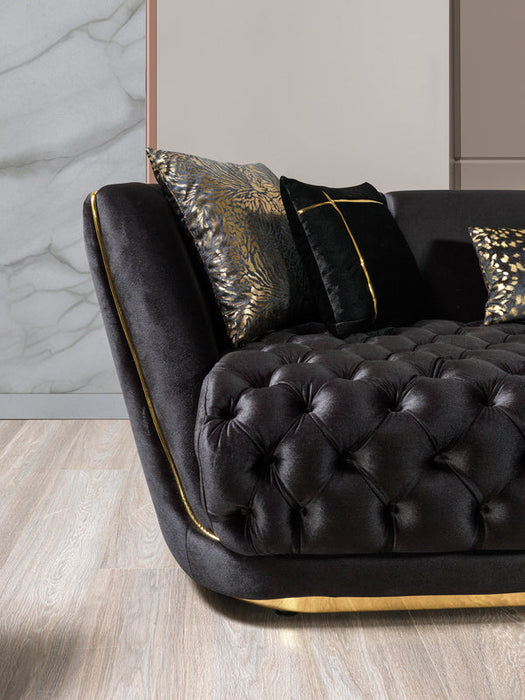 Daphne Velvet Sofa & Loveseat