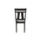 MARIBELLE SIDE CHAIR WHEAT CHARCOAL