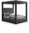 Canopy Velvet Bluetooth Bed