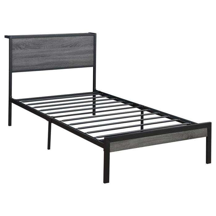 Ricky Metal Twin Panel Bed