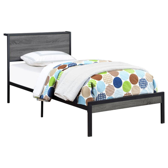 Ricky Metal Twin Panel Bed