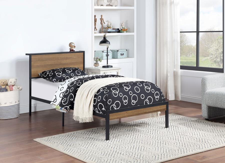 Ricky Metal Twin Panel Bed