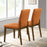 Ines Burnt Orange Velvet Dining Chair (Set Of 2)