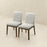 Ines White Boucle Dining Chair (Set Of 2)