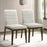 Ines White Boucle Dining Chair (Set Of 2)