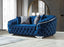 Lupino Blue Velvet Sofa & Loveseat