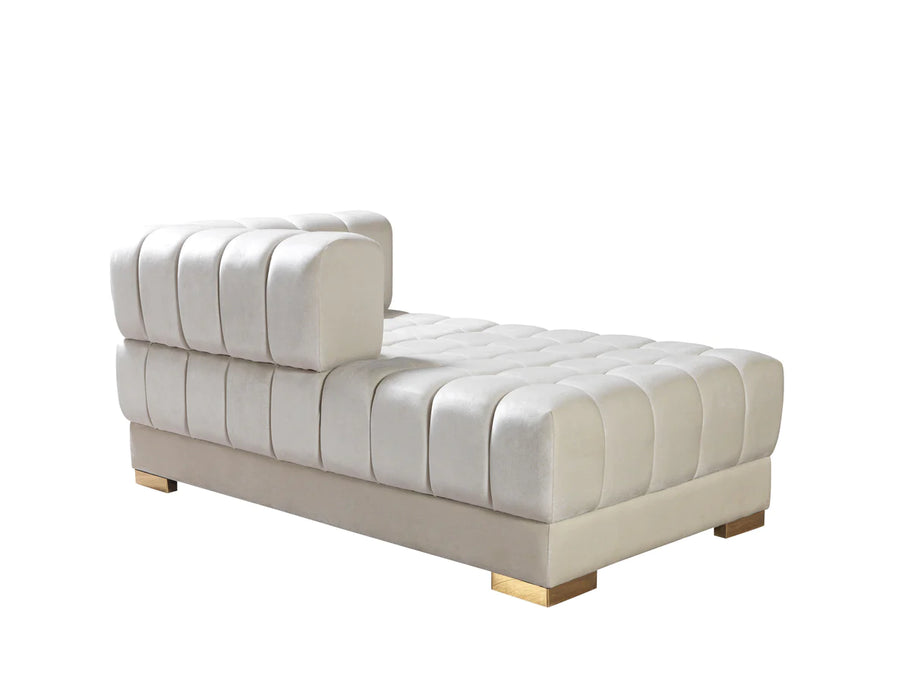 Ariana  Velvet  Double Chaise Sectional