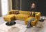 Ariana Velvet  Double Chaise Sectional