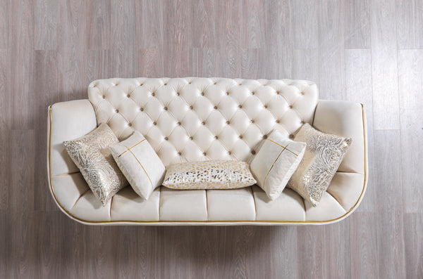 Daphne Velvet Sofa & Loveseat