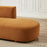 Orby  Velvet Sectional Sofa Left Facing