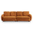 Paton  114.5'' Boucle Fabric Sofa