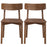 Pierre Walnut Dining Chair (Set Of 2)