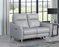 Derek Upholstered Power Loveseat