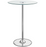 Thea LED Bar Table Chrome and Clear