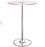 Thea LED Bar Table Chrome and Clear