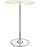 Thea LED Bar Table Chrome and Clear