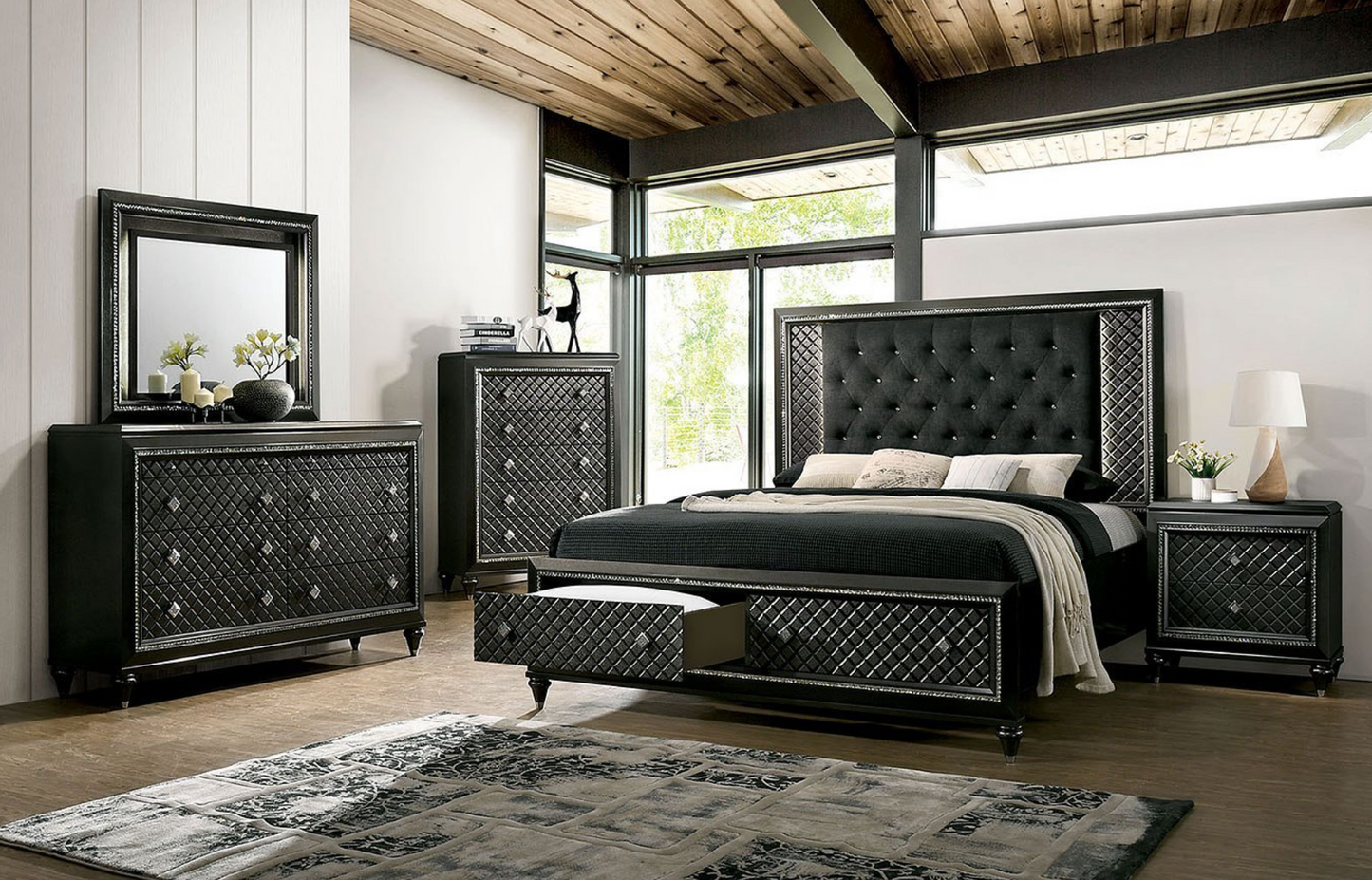 Demetria  Bed