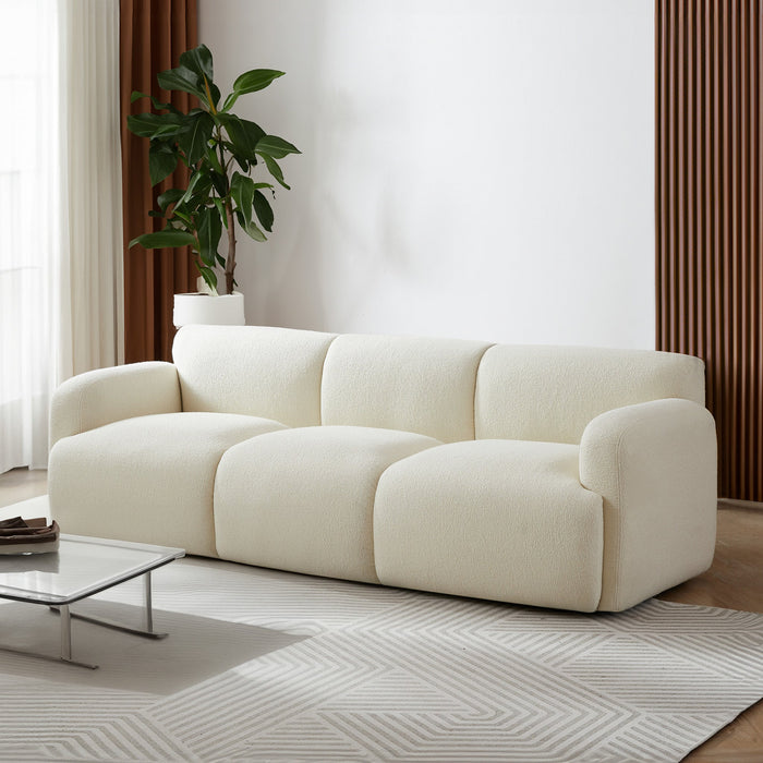 Simone Sofa (Cream Boucle)