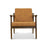 Brandon  Antique Tan Leather Lounge Chair