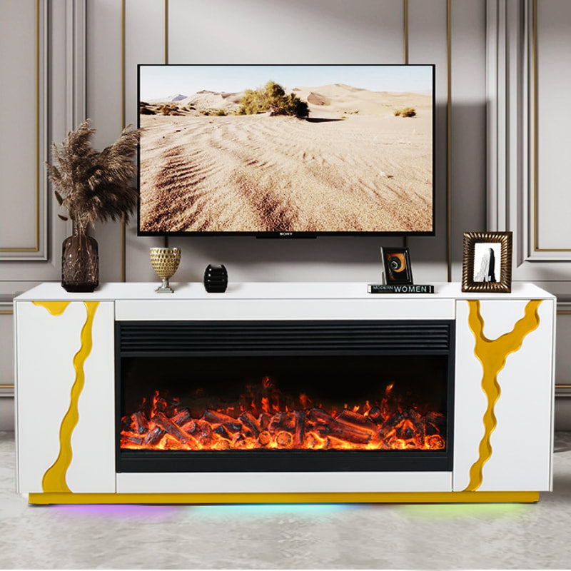 A904 TV STAND W/FIREPLACE