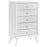 Janelle 5-drawer Chest White