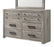 Tundra 6 Drawer Greyish Brown Dresser