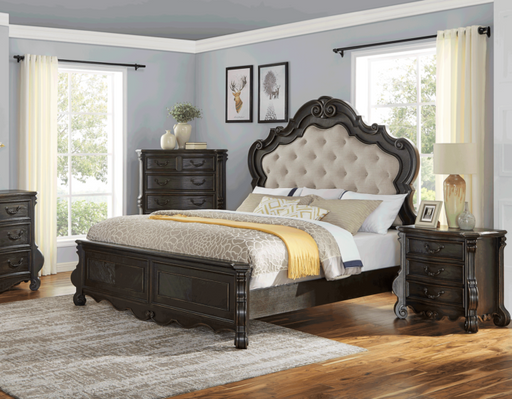 Rhapsody 4-Piece King Set (King Bed/DR/MR/NS)