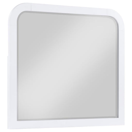 Anastasia Dresser Mirror Pearl White