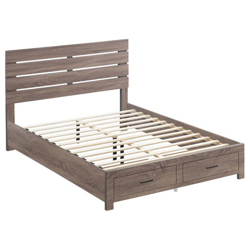 Brantford Storage Bed Barrel Oak