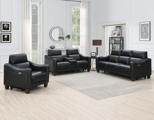 Giorno 3-Piece Leather Reclining Upholstery Set (Sofa, Loveseat and Recliner)