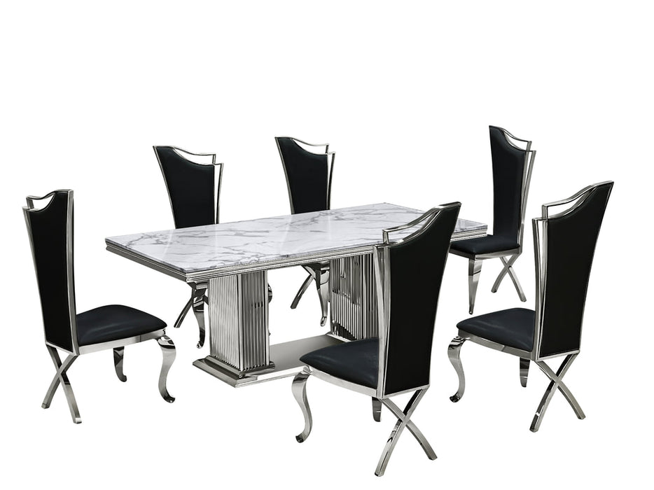 7 PIECE DINING SET