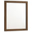 Mays Rectangular Dresser Mirror Walnut Brown