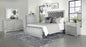 Eleanor Upholstered Tufted Bedroom Set Metallic