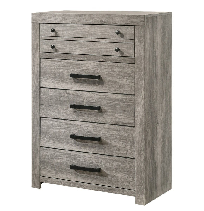 Tundra 5 Drawer Greyish Brown Chest