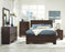 Kauffman Bedroom Set with High Straight Headboard