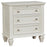 Sandy Beach 3-drawer Nightstand Buttermilk