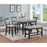 FULTON COUNTER HEIGHT DINING SET LIGHT GREY