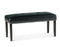 Westby Black PU Dining Bench w/Nailhead